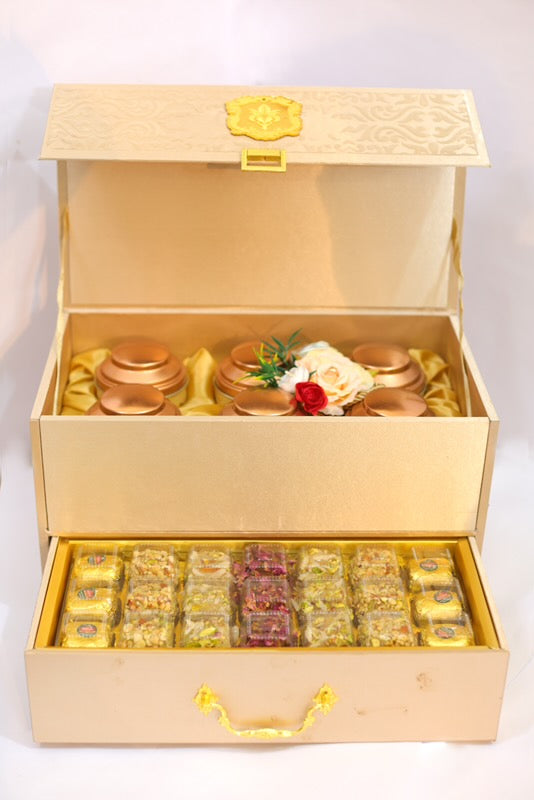 Velvet Briefcase Luxury Gift Box
