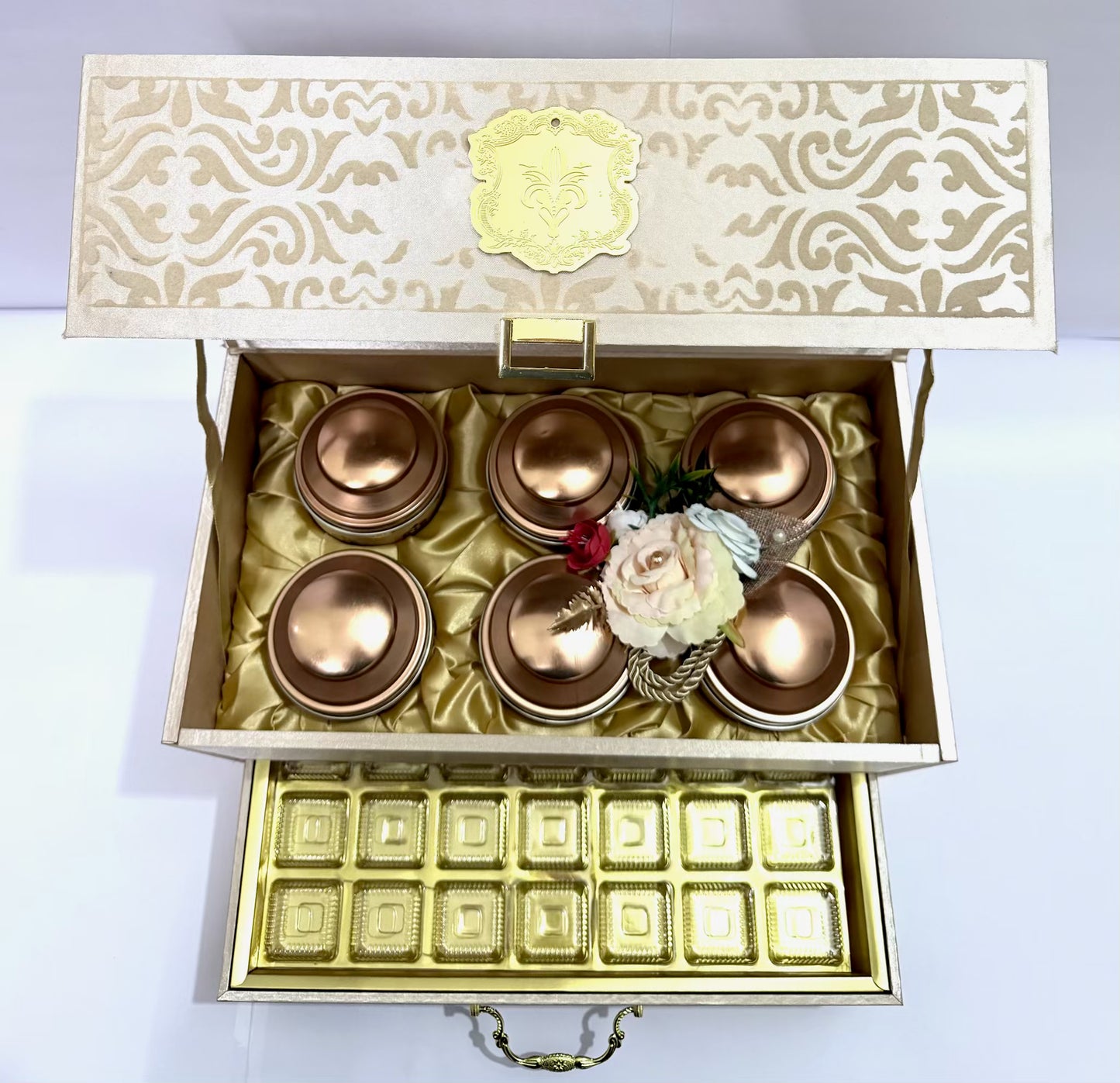 Velvet Briefcase Luxury Gift Box