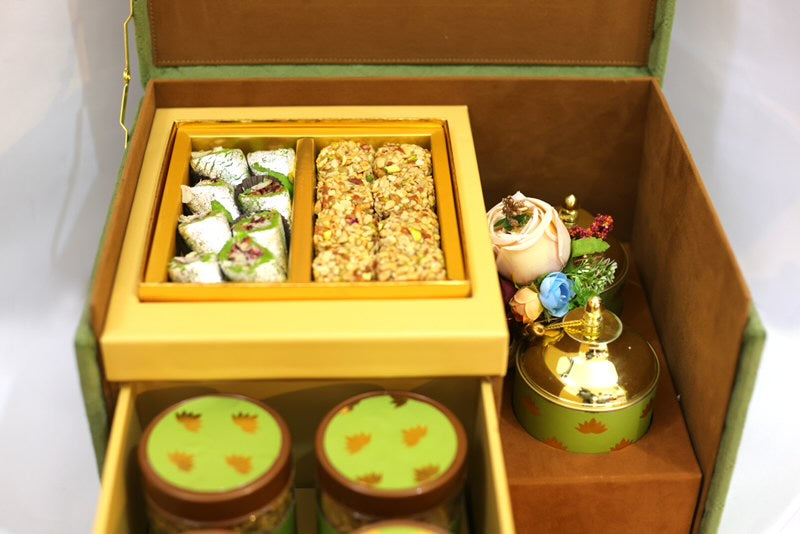 Velvet Cube Corporate Gift Box