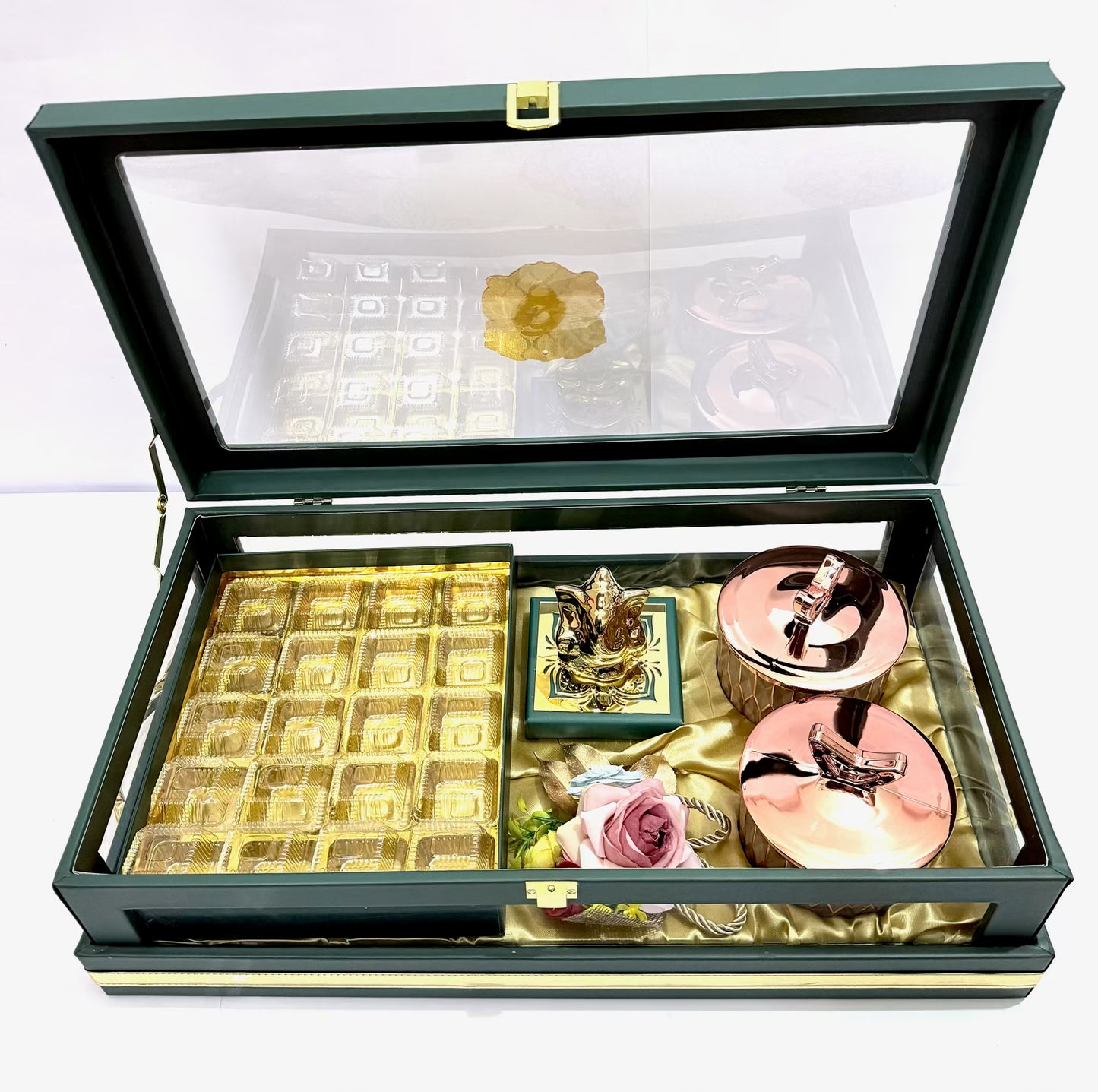 Olive Green Ganesha Gift Box